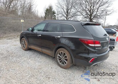 2017 Hyundai Santa Fe Se from USA, damaged, VIN KM8SM4HF6HU168450